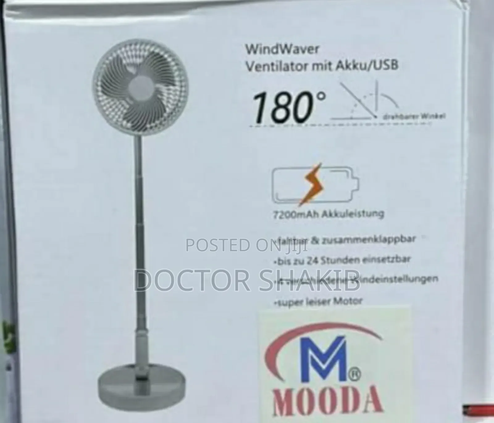 Brand New Windwaver Desk Fan