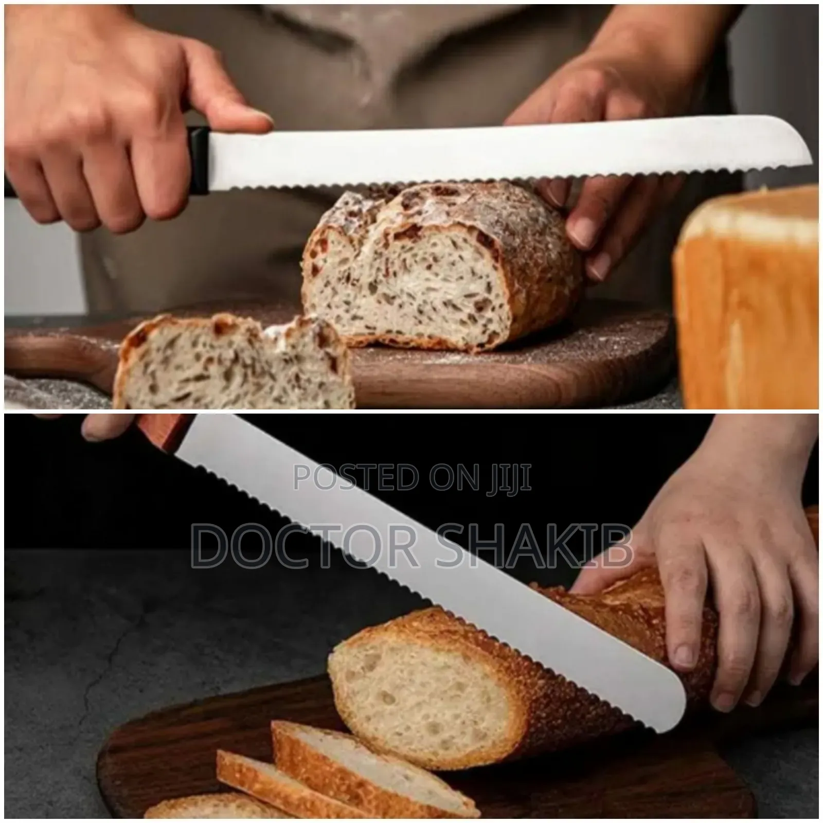 New Stainless Steel Coarsed Knife