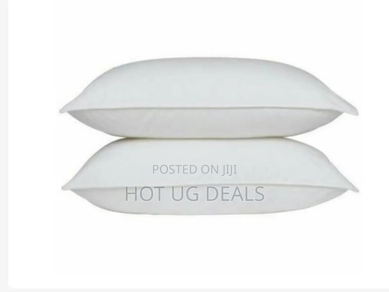 Big Fibre Pillows Pair (2pcs) -white