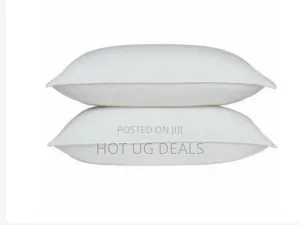 Big Fibre Pillows Pair (2pcs) -white