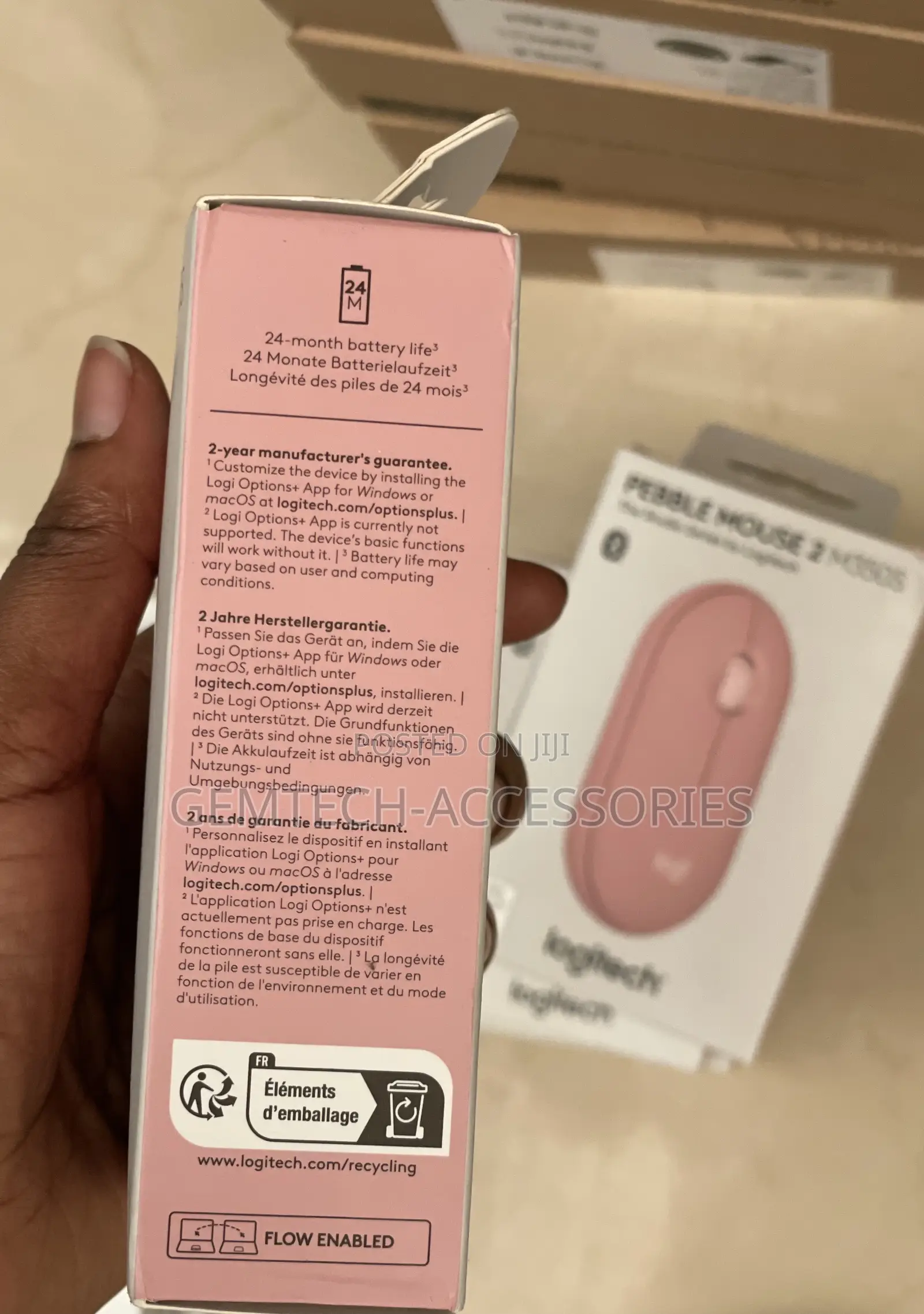Multi Device M350s Wireless Bluetooth Pebble Mouse Logitech