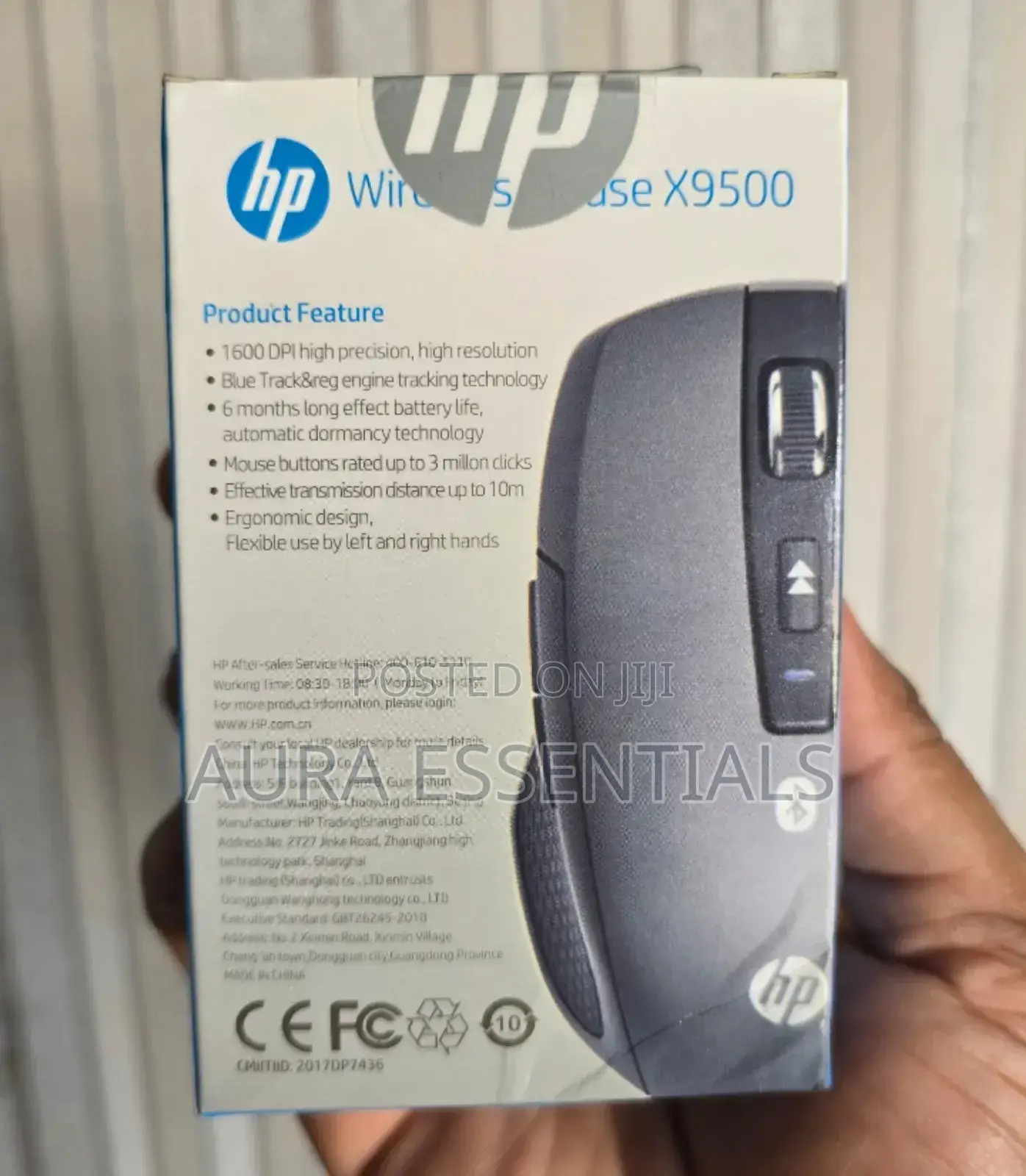 HP Wireless Bluetooth Mouse X9500 Plus