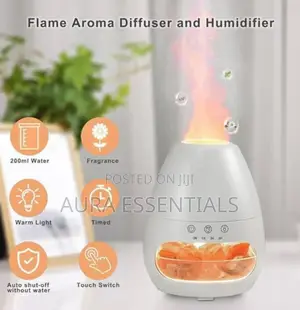 New Fashion 3D Fire Flame Cool Mist Humidifier