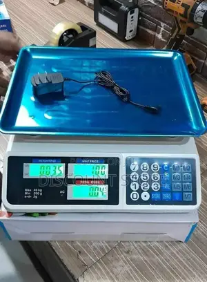 ACS 40kg D=5g Tabletop Weighing Scale for Industrial Use.
