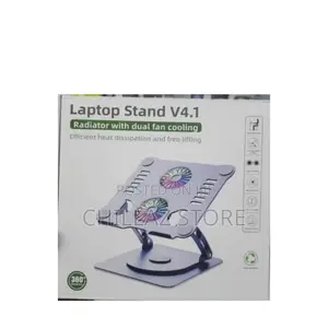 Laptop Stand V4. 1 With Dual Cooling Fan.