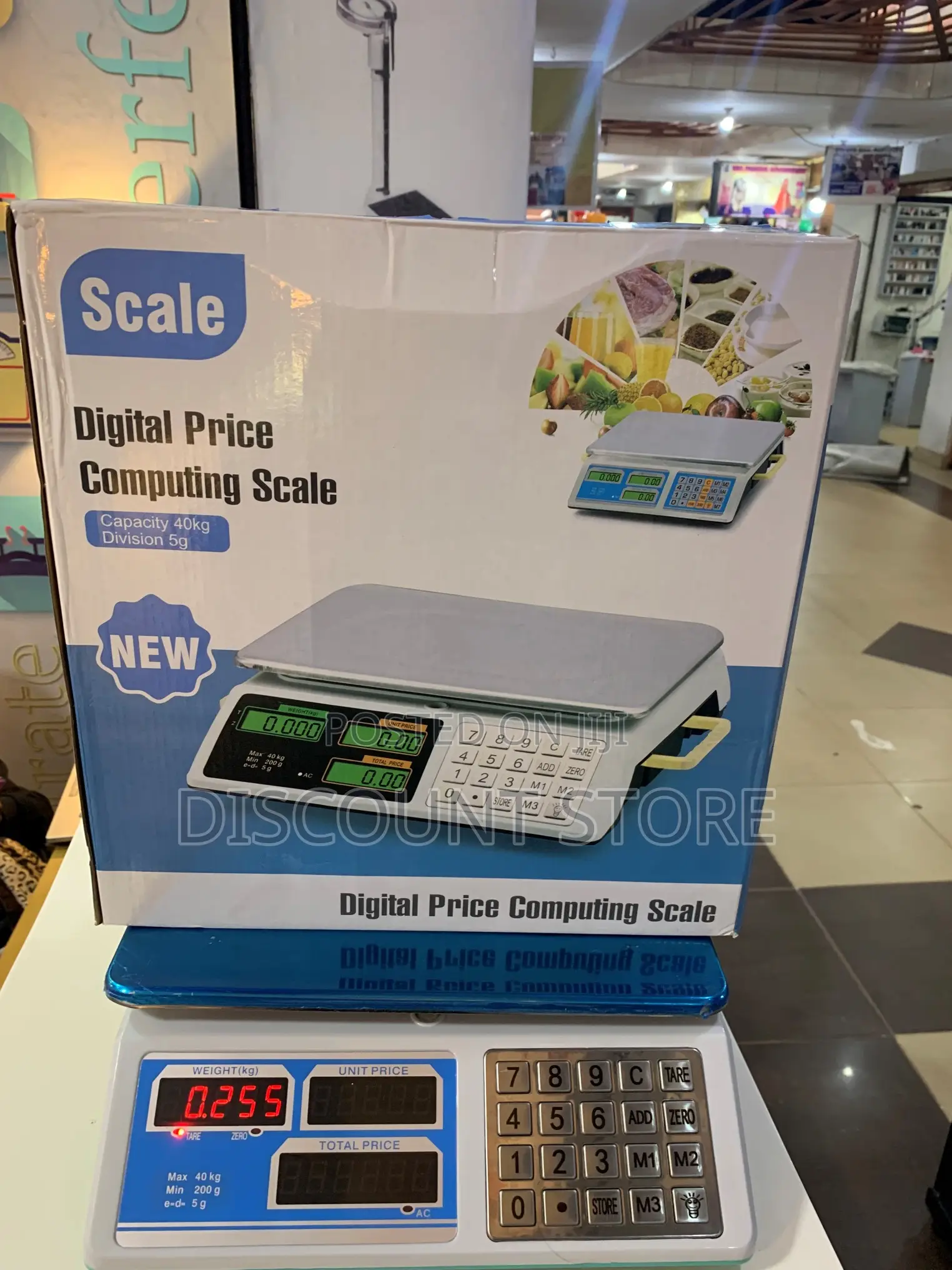 ACS 40kg D=5g Electronic Price Computing Tabletop Scales (9)