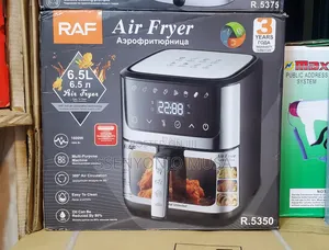 RAF 8L Digital Air Fryer - 1300W,60min Timer,Stainless Steel