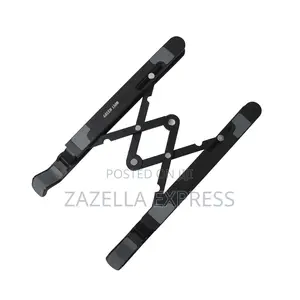 Green Lion Foldable Laptop Stand 7 Tilts -Black
