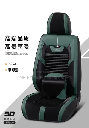 Comfortable Leather Plus General Car Seat Cover Set of 5 PCS