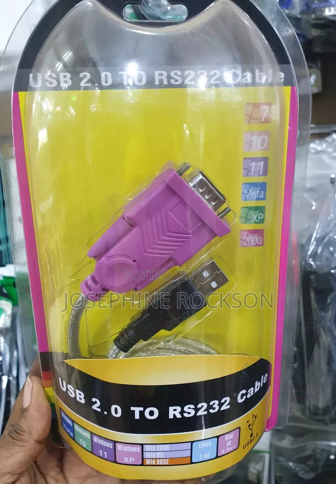 USB 2.0 to RS232 Cable
