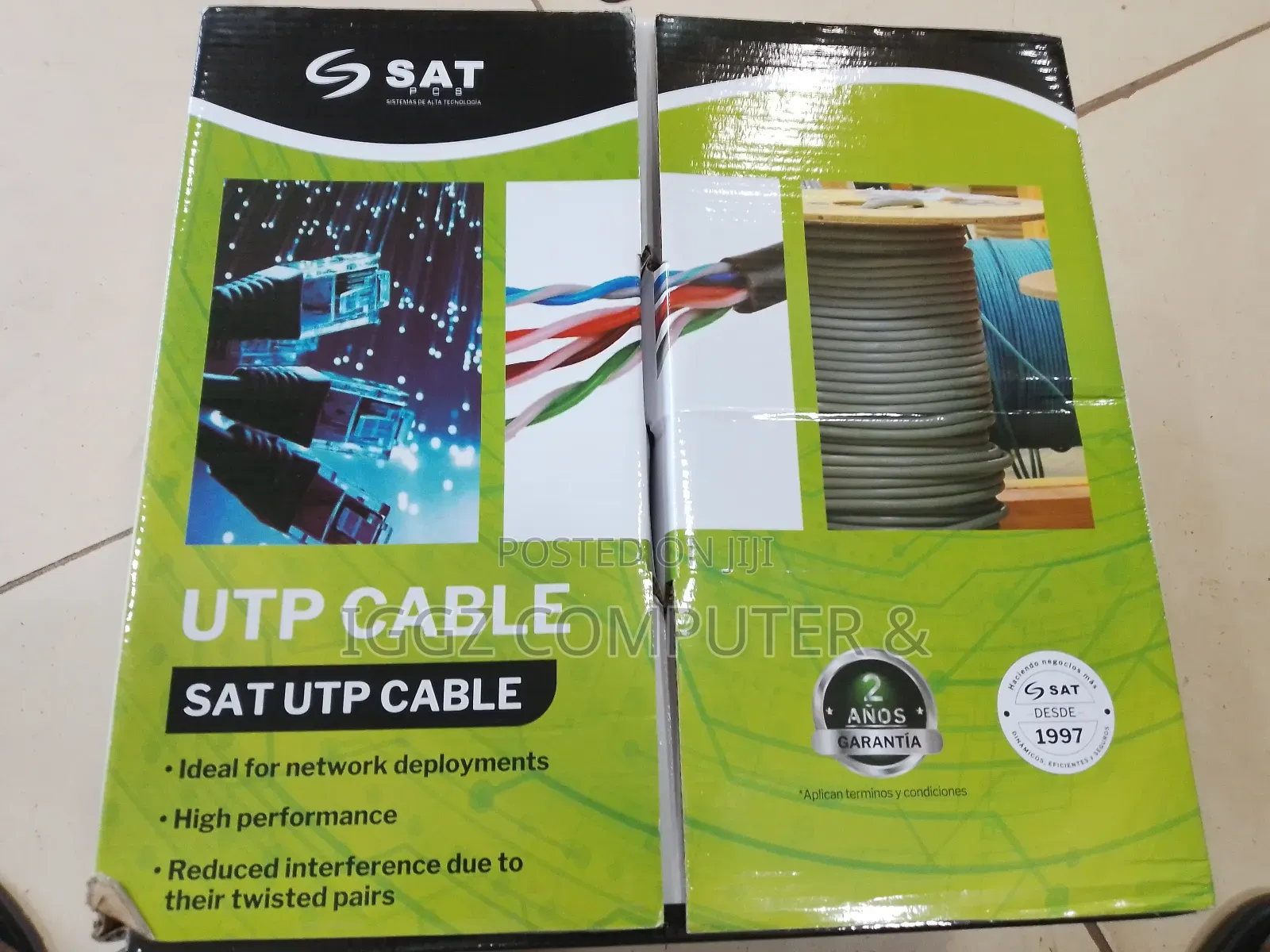 Sat Cat6 Utp Outdoor Cable Roll
