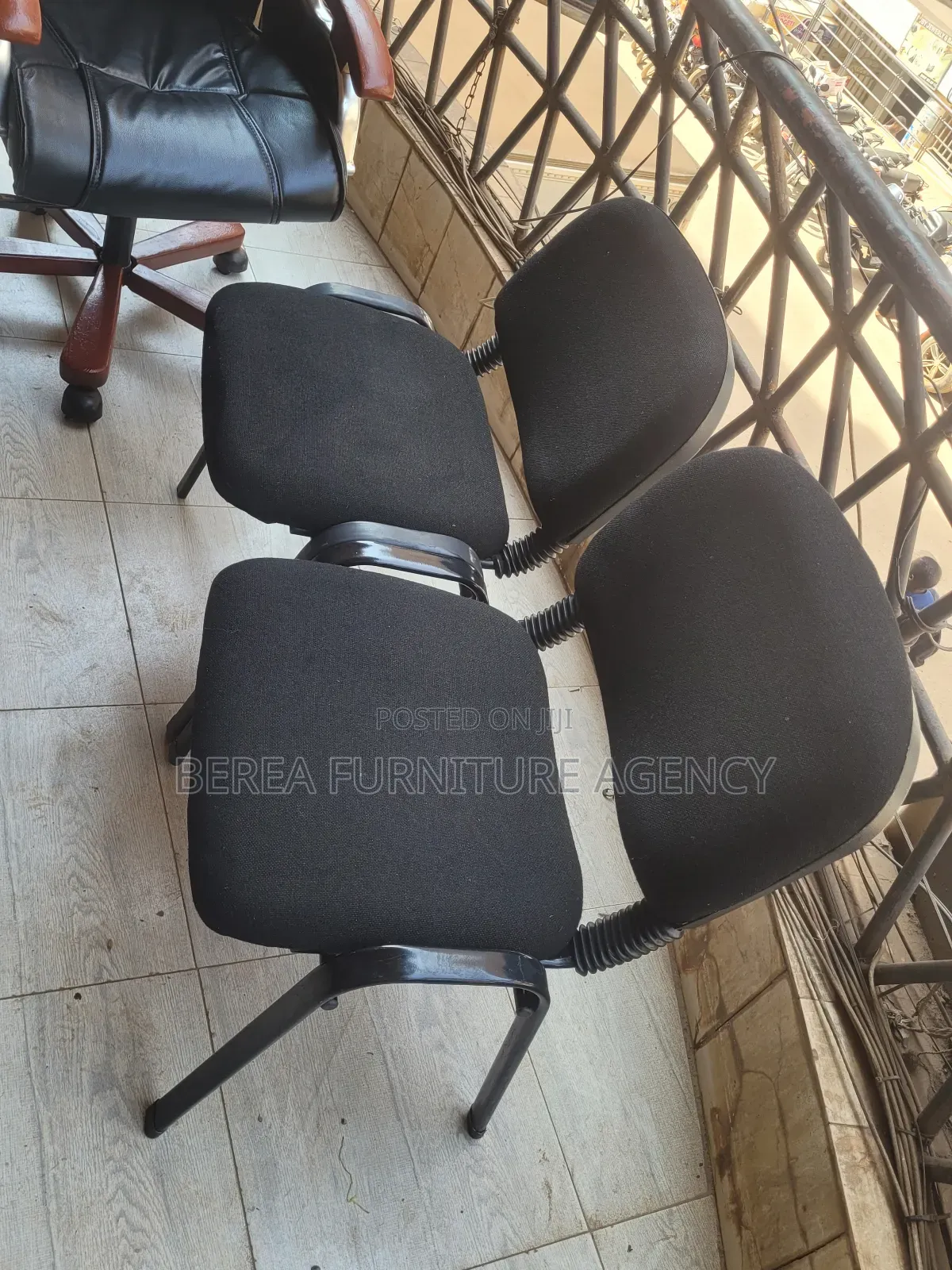 Fabric Waiting Chairs for Sigle Sitters