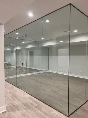 Sleek Frameless Glass Solutions Partition
