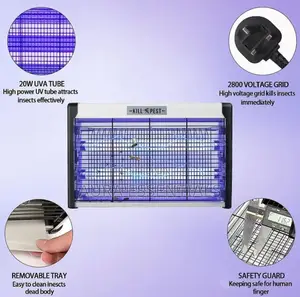 LED Strength Mosquito Fly Trap Killer