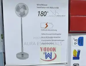 Portable Fan Telescopic Table Desk Fan