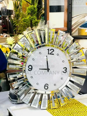 Decor Wall Clock /Diamond Fashion