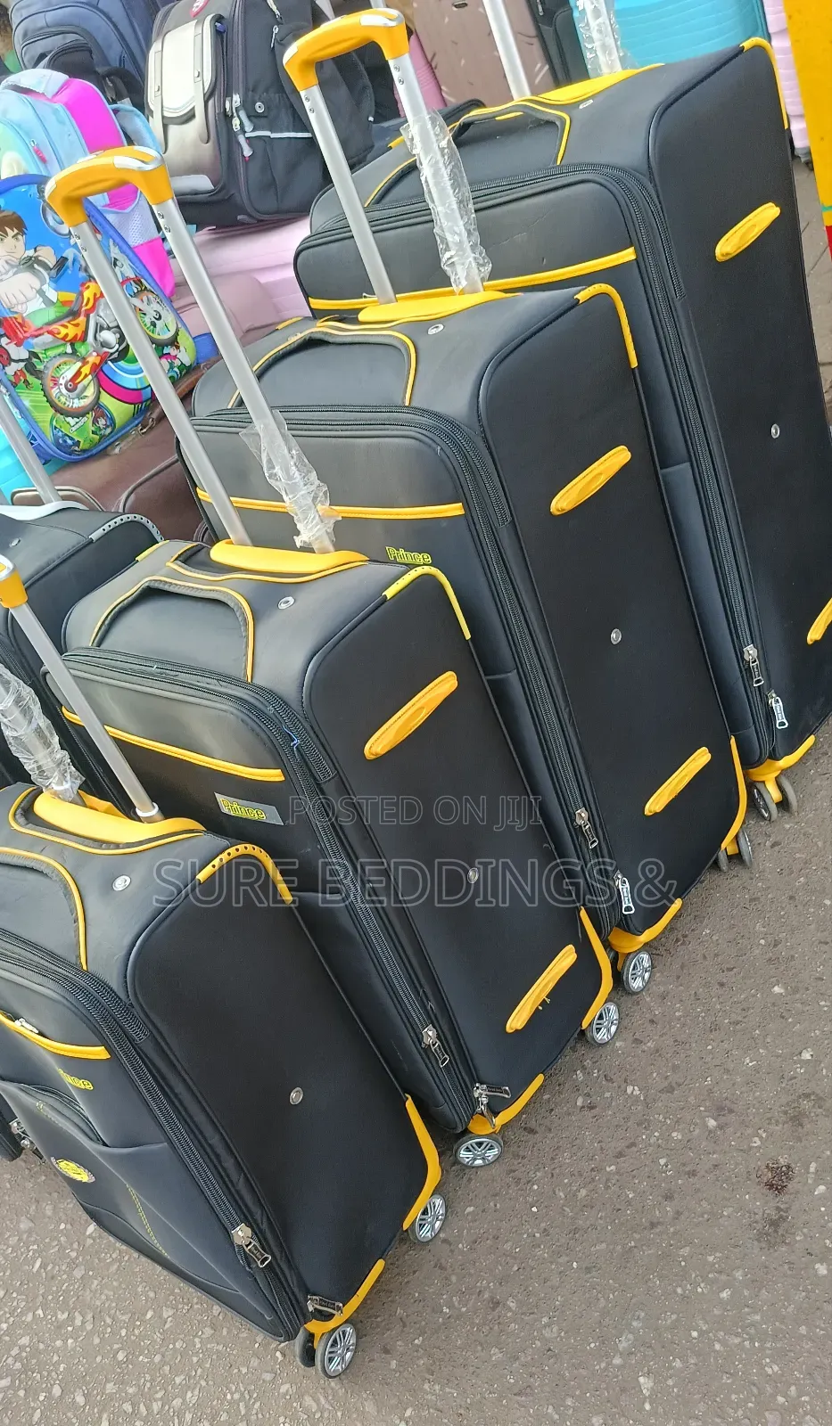 4 PCS Prince Suitcases