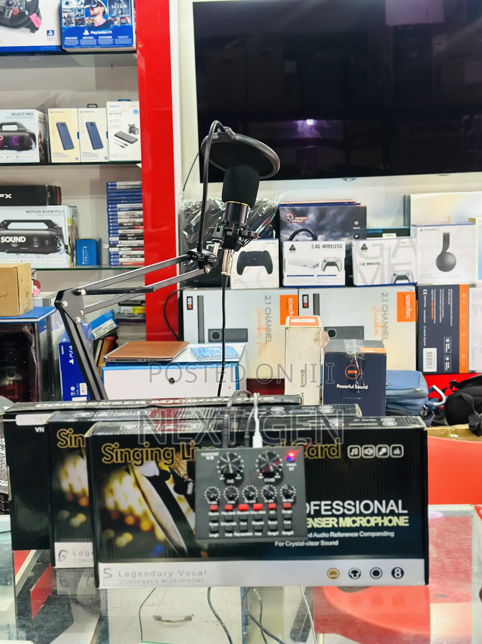 Bm800 Mic Professional Condenser Microphone