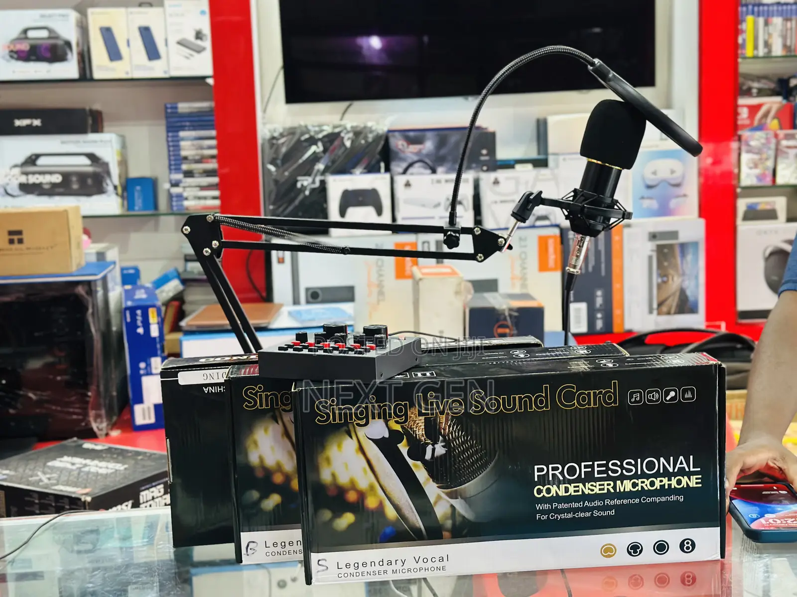 Bm800 Mic Professional Condenser Microphone