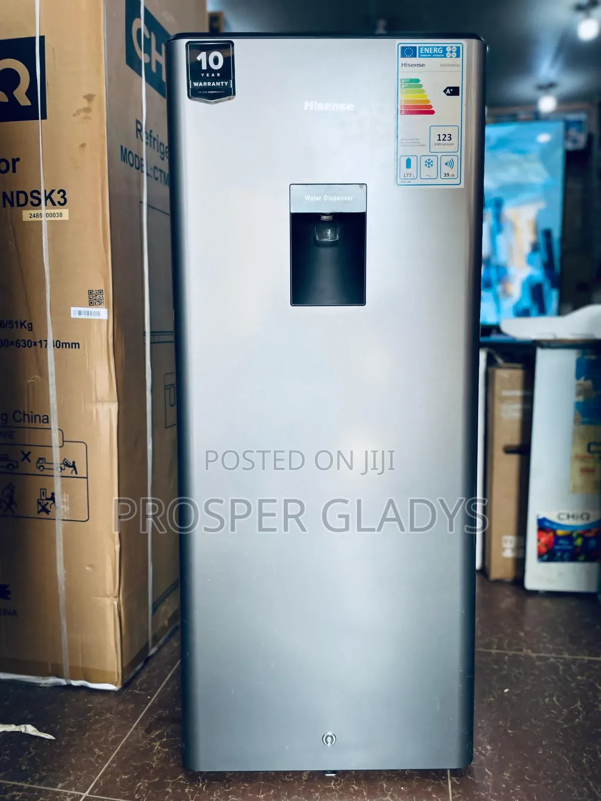 229 Hisense Refrigerator Single Door