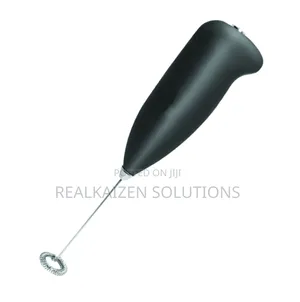 Battery Operated Coffee Milk Frother Cappuccino Mixer 2 Pc