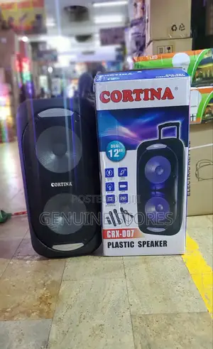 Cortina Rechargeable Speaker of 12" Dual