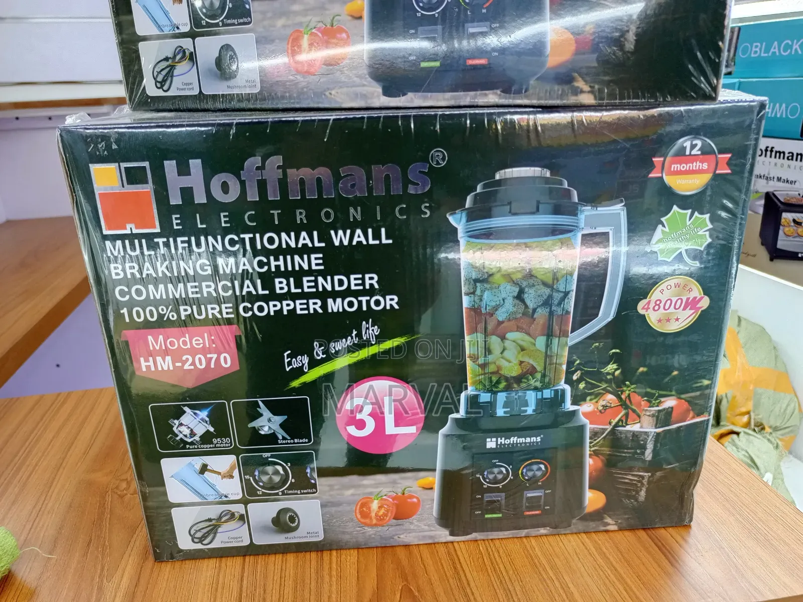 Hoffmans 3litres Commercial Blender