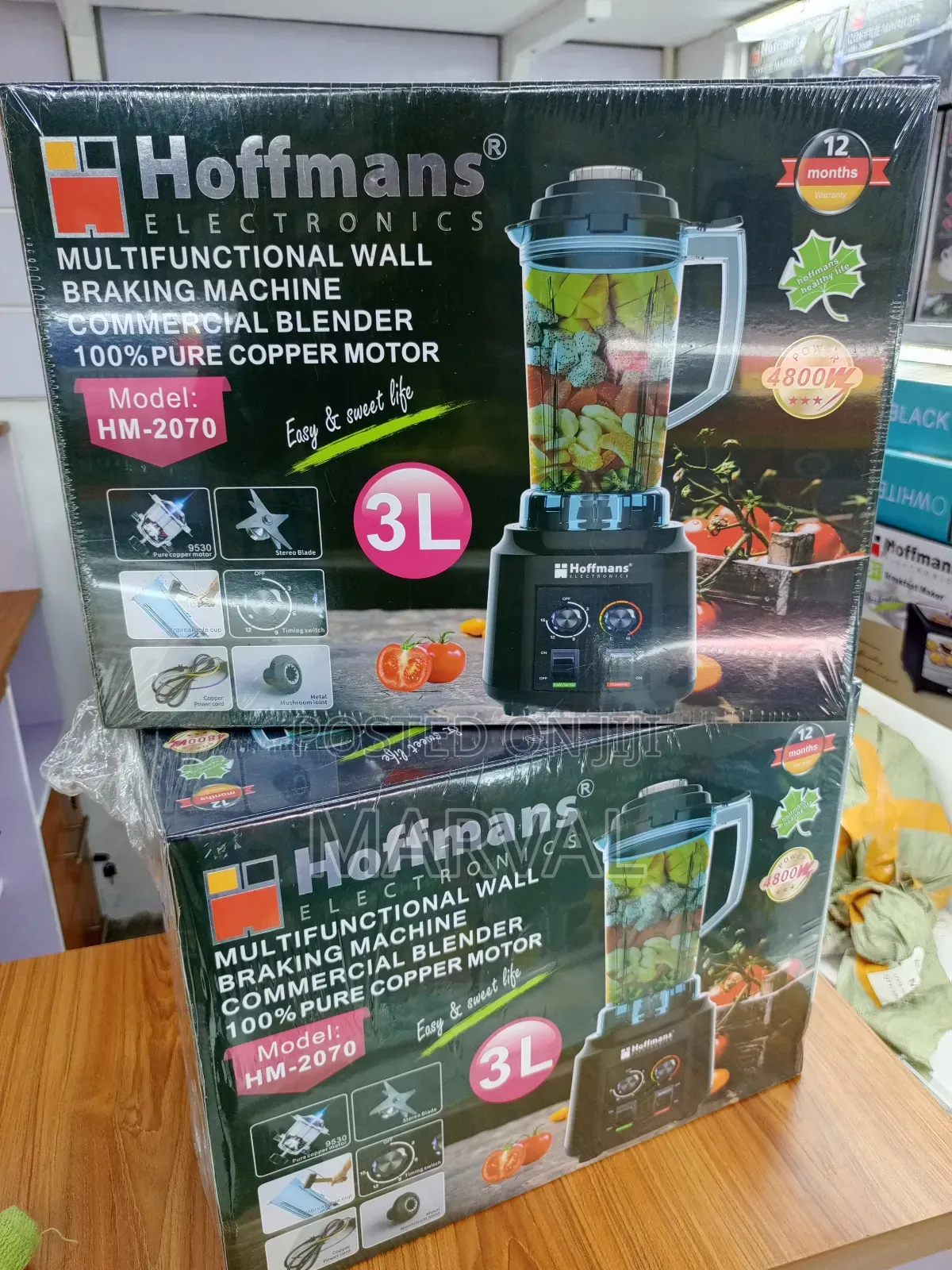 Hoffmans 3litres Commercial Blender
