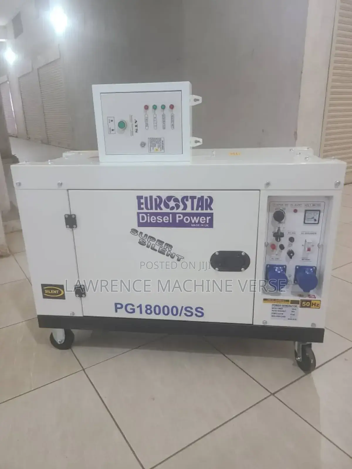 Silent Generator 12.5kva With ATS