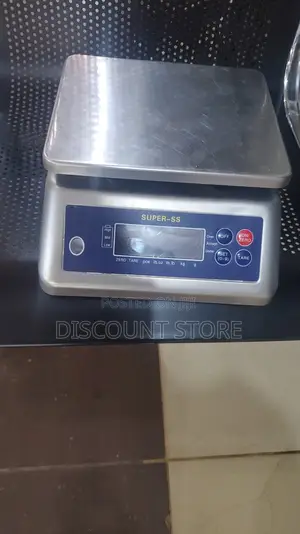 Super SS 30kg D=5g Stainless Tabletop Weighing Scales