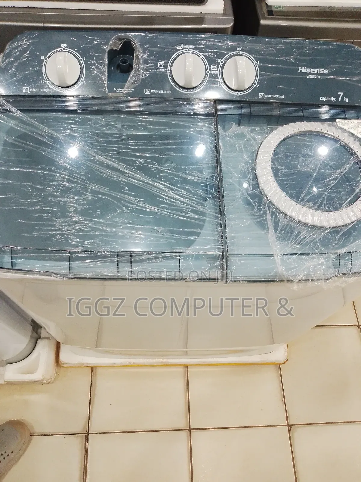 Hisense Twin Tub 7kg