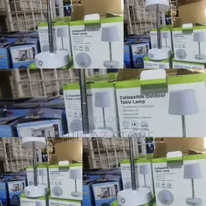 Collapsible Outdoor Table Lamp.