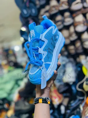 Amiri || Daymaster Blue Low-Top Sneakers