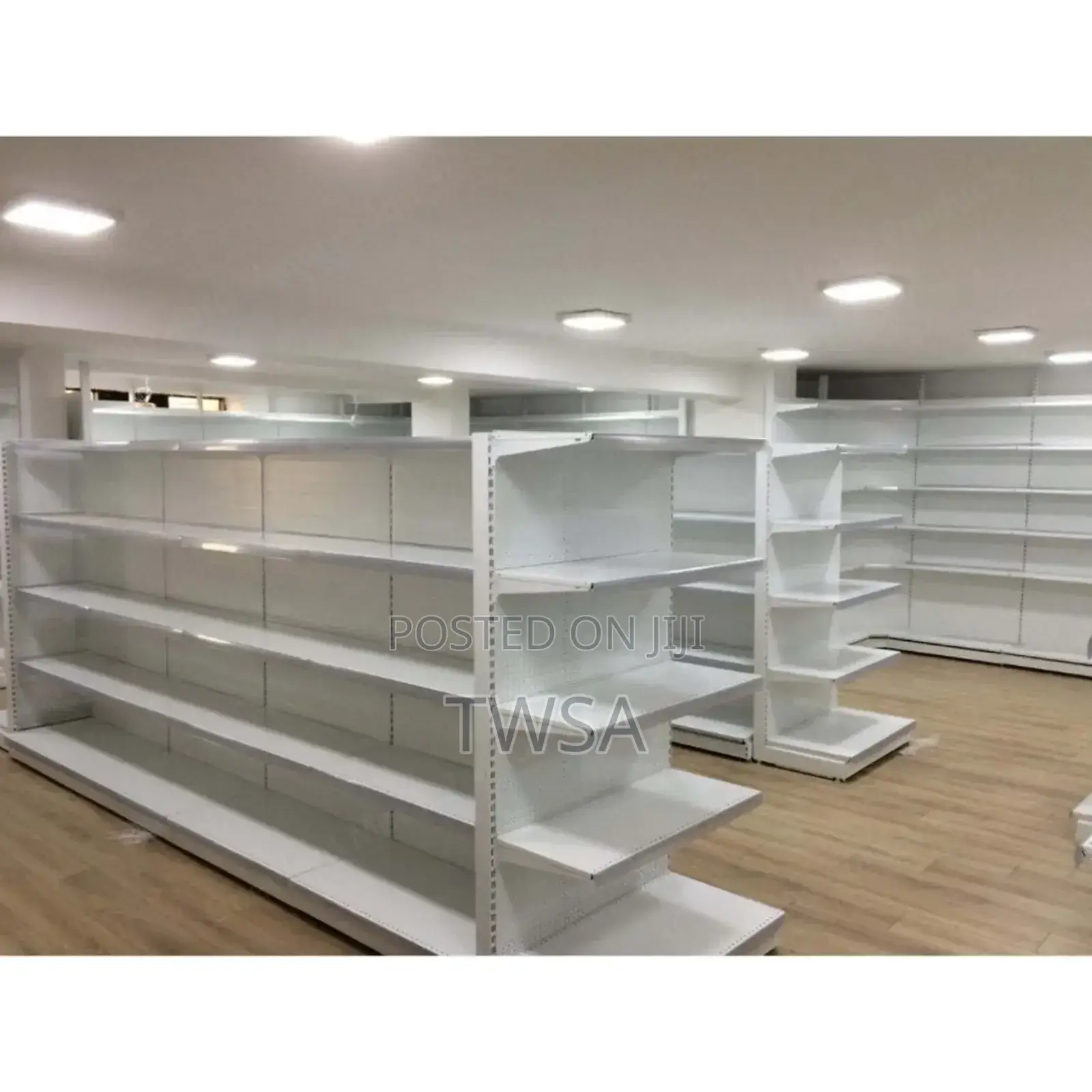 Single and Double Sided Supermarket Shelves