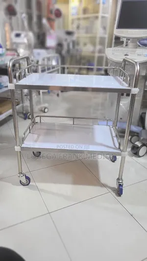 Treatment Trolleys Two Layers Without a Drawer