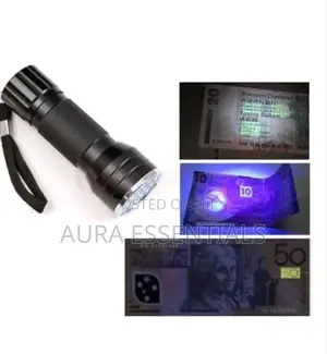 Ultraviolet Portable Flashlight/Money Detector