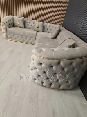 Chesterfield L Sofa Set
