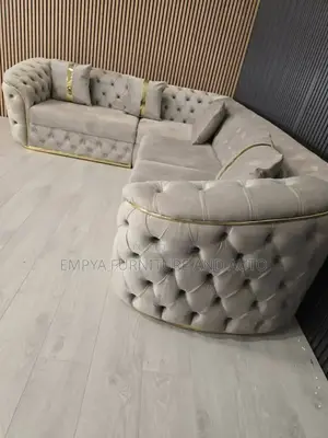Chesterfield L Sofa Set