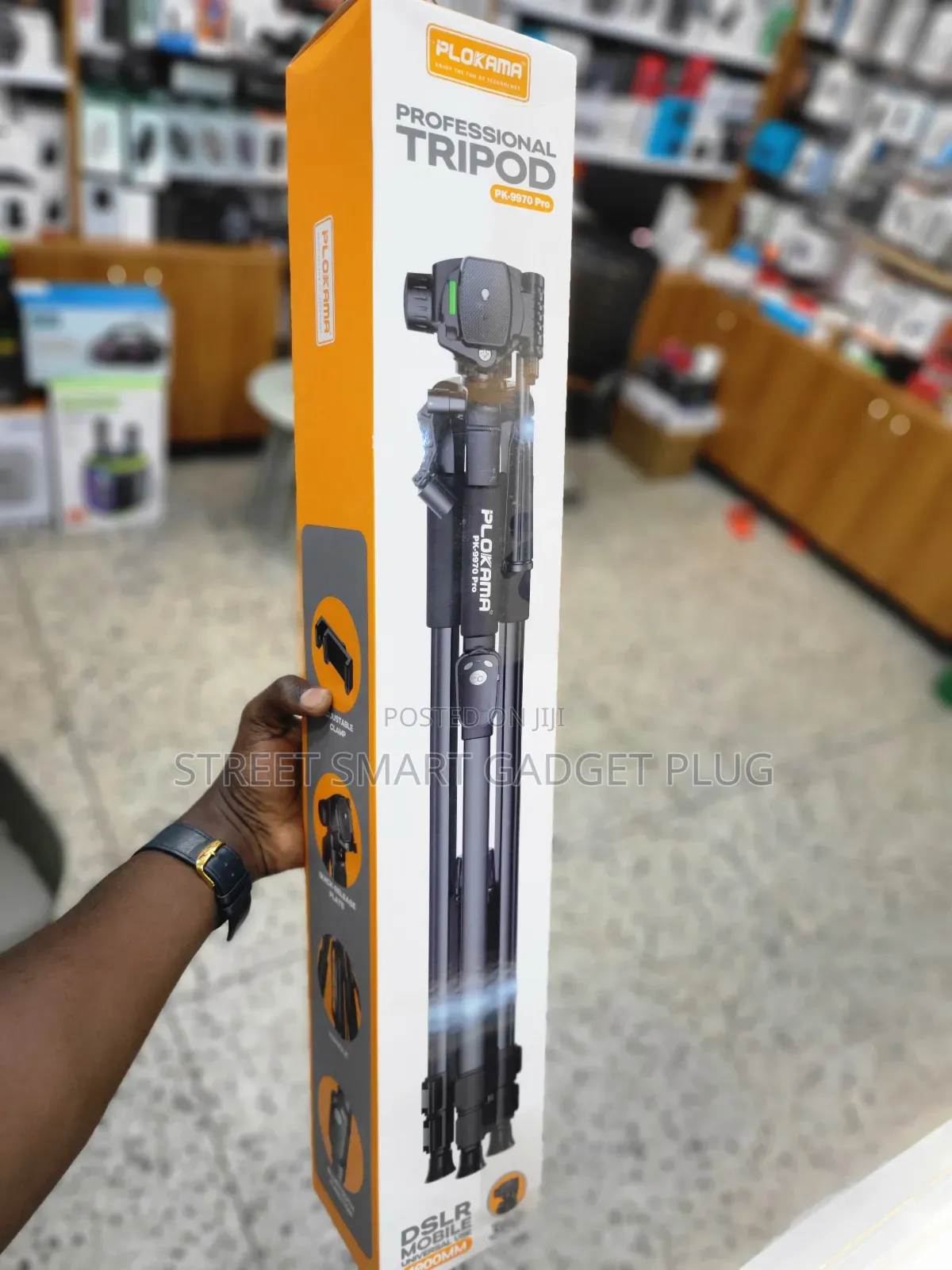 PLOKAMA Professional Light Tripod