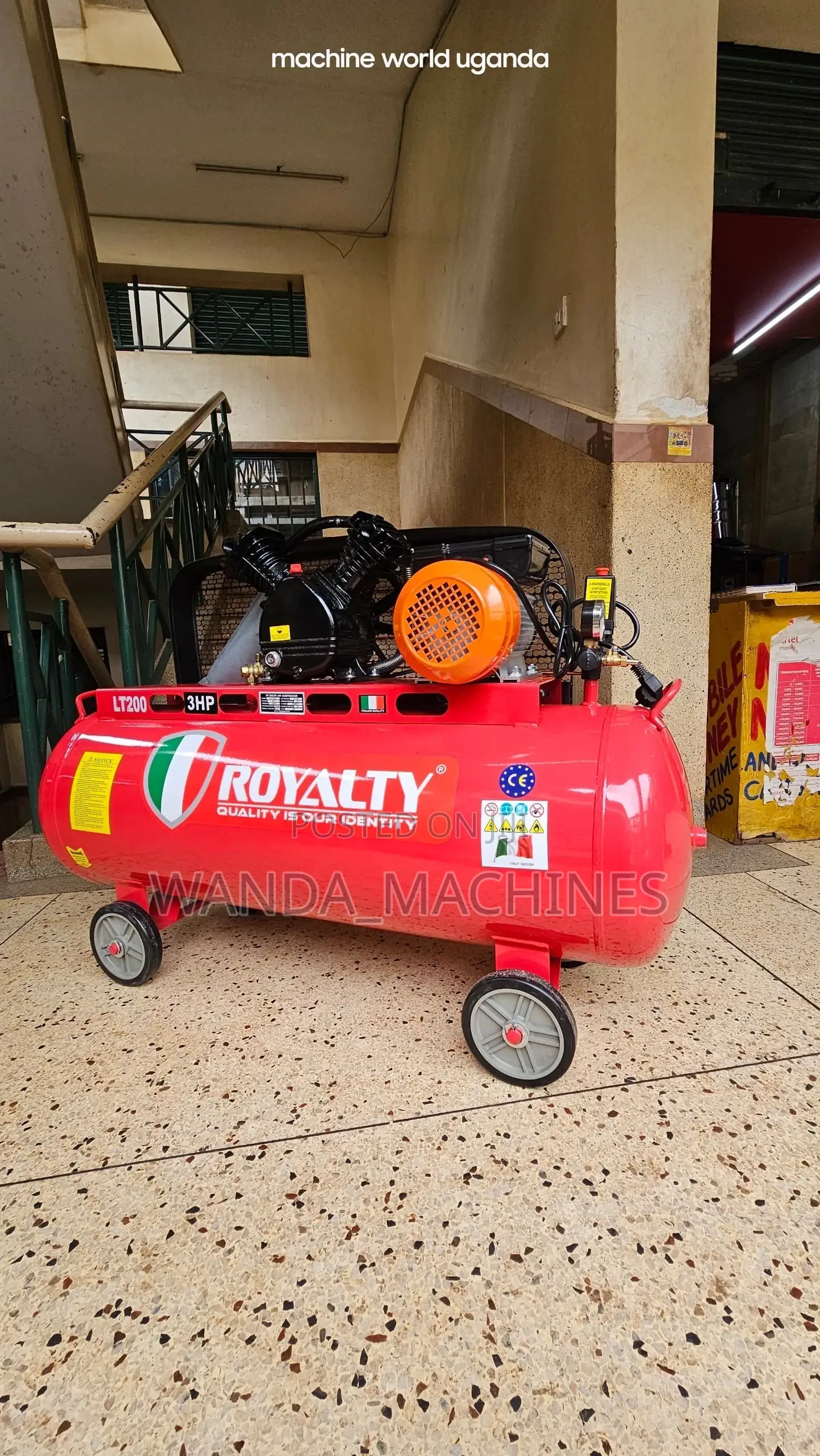 200lt 3hp Air Compressor