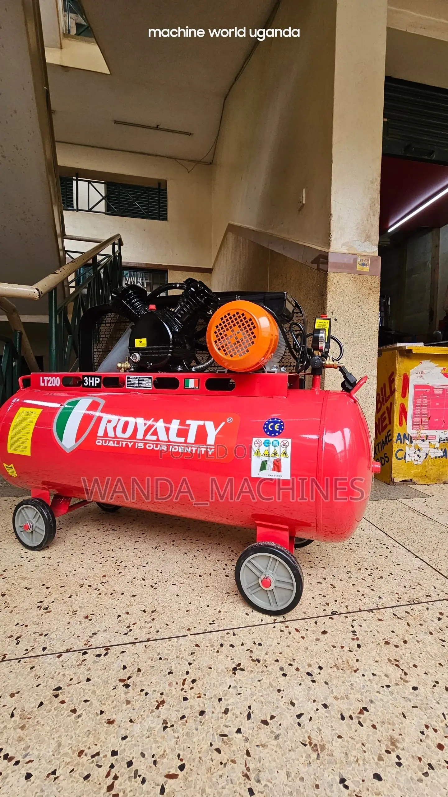200lt 3hp Air Compressor