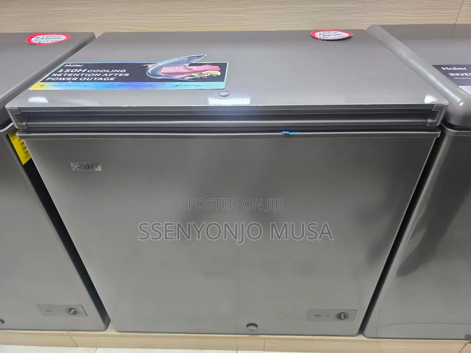 Haier 180L Chest Freezer- Fast Freezing,High Efficiency,2yrs