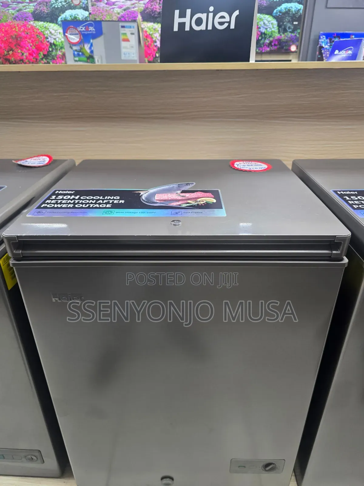 Haier 180L Chest Freezer- Fast Freezing,High Efficiency,2yrs