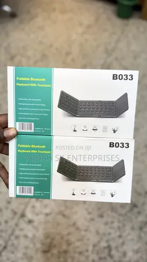 B033 Mini Folding Wireless Bluetooth Keyboard