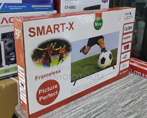 Smart-X 32" FHD LED Smarttv/Freeview, Satellite Tuner-2-Year