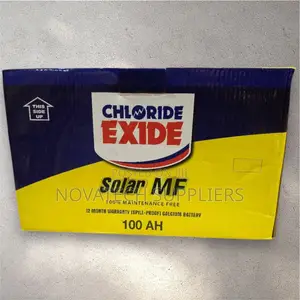 400ah Chloride Exide Maintenance Free Solar Batteries Emza