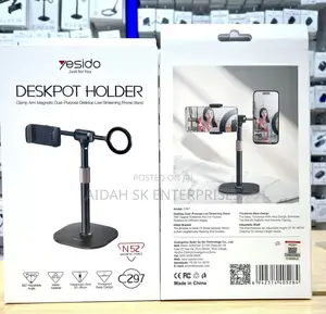 YESIDO C297 Desk Phone Stand Holder Adjustable Height