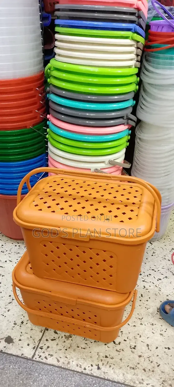 Plastic Shopping Baskets