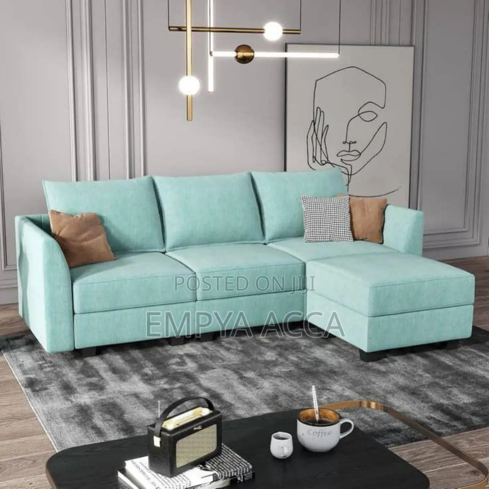 Light Sofa Set