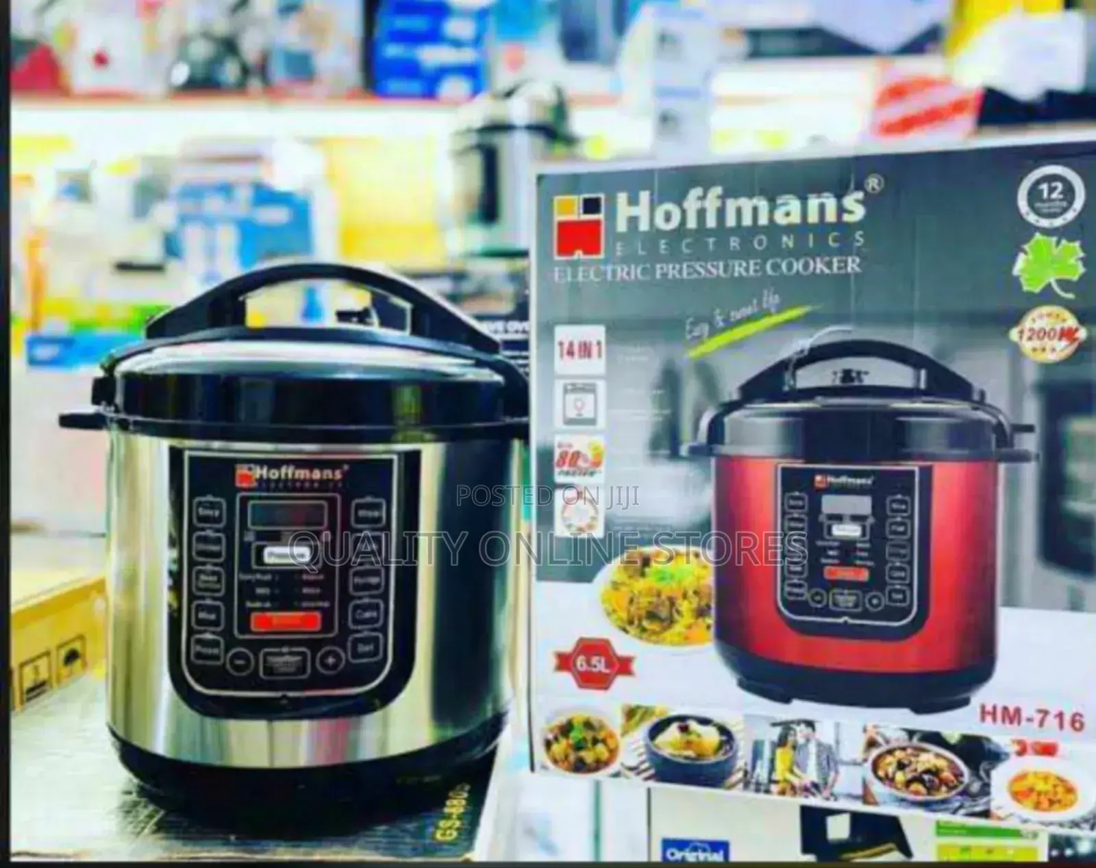 Electric Digital Hoffman's Pressure Cooker